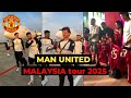 Man United Arrive In Malaysia For 2025 Tour Fans Go Wild