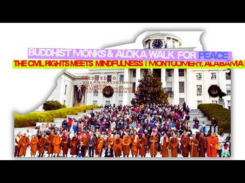 Let Hatred Cease: Monk's Speech at Walk for Peace Montgomery