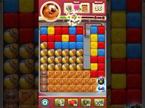 Toon Blast Level 3107 NO BOOSTERS - A S GAMING ✔️