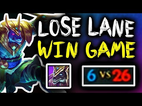 SirhcEz - 100% SPLIT PUSH FOCUS STRATS NASUS + TRICK2G INSANE GATES COMEBACK