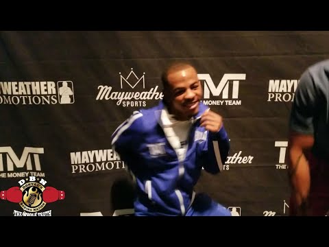 MEMPHIS MILLER DOES THE MCGREGOR HARLEM SHAKE AS HE CELEBRATES WIN OVER JAMEL HERRING