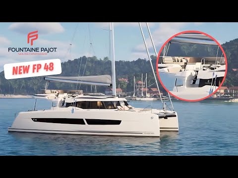 FP48 Walkthrough - Fountaine Pajot catamaran