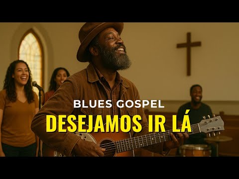 🎶 Desejamos Ir Lá – Hino 240 | Blues Gospel | Louvor e Esperança 🎸✨