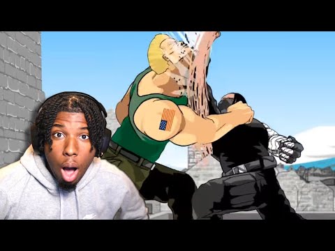 Marvel Vs StreetFighter!!! WINTER SOLDIER Vs. GUILE (Full Version) React