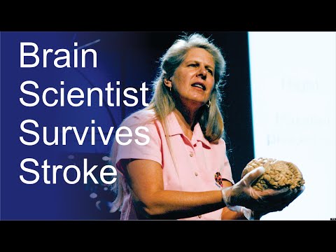 Dr Jill Bolte Taylor and her "stroke of insight"