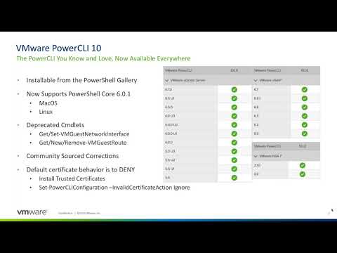 VMware 6.7 APIs and Automation with Kyle Ruddy (@kmruddy)
