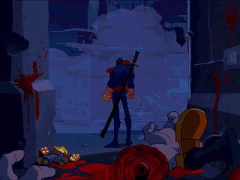 Melon Dezign and Scoop - Ninja II (1996) demoscene demo 2160p60 retro PC