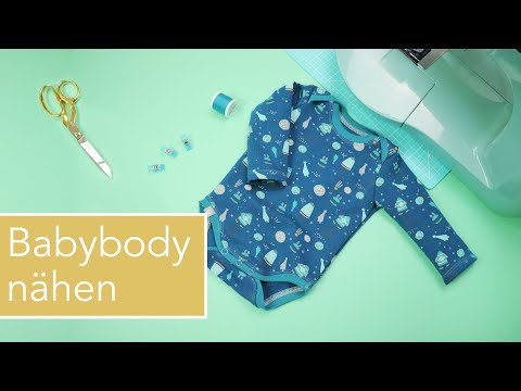 Baby-Body nähen von Lybstes. – Anfängertauglich