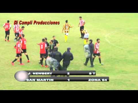COMPACTO JORGE NEWBERY 2 vs 1   SAN MARTIN ( Mza )