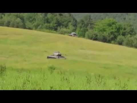 Tank in nature , Svidnik , Slovakia