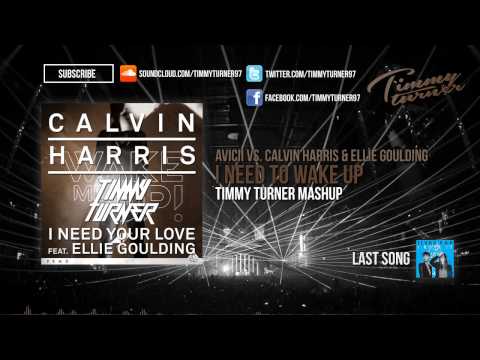 Avicii vs. Calvin Harris & Ellie Goulding - I Need to Wake Up (Timmy Turner Mashup)