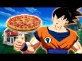 DBFZ Kurzfilme Goku Liefert Eine Peperoni Pizza