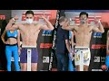 JOSE ZEPEDA VS. KENDO CASTANEDA - FULL WEIGH IN AND FACE OFF VIDEO