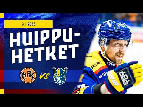 Huippuhetket: HPK–Jukurit 3.1.2026
