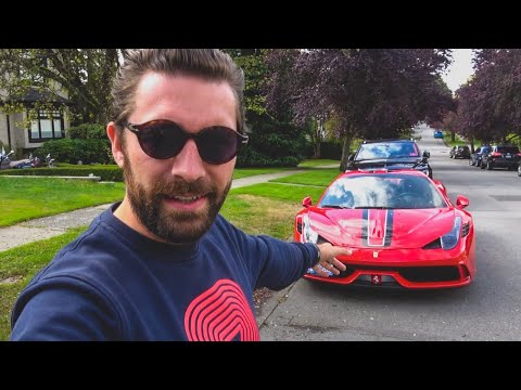 Collecting A Ferrari 458 Speciale APERTA In Vancouver!