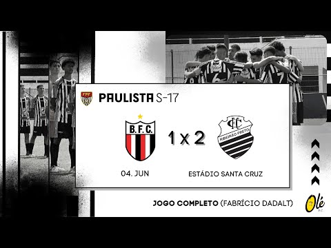 (04.06) BOTAFOGO SP 1 x 2 COMERCIAL  - CAMP. PAULISTA S17 (1°FASE)