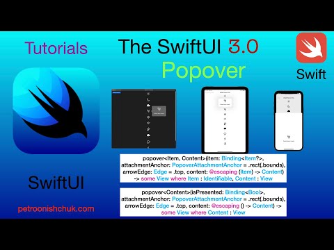 Popover & SwiftUI 3.0 (Xcode 13.2, Swift 5.5.)
