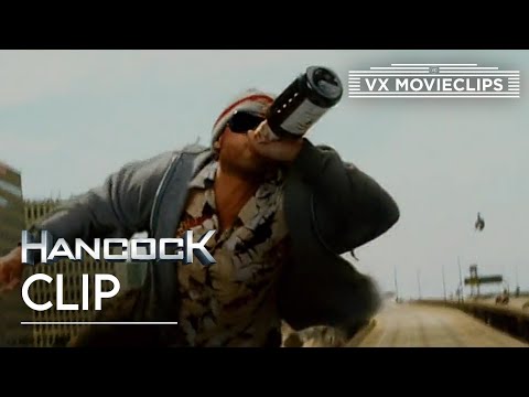 Drunk Heroism | Hancock (2008) | VX Movieclips