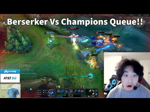 C9 Berserker RAGES In Champions Queue After This Happened!!