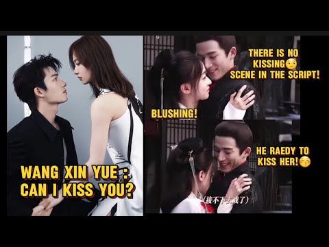 Wang Xing Yue wants to kiss Wu Jin Yan out of script!🙊😏 #wangxingyue #wujinyan #thedouble