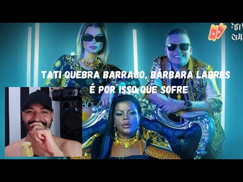 DJ Batata, Tati Quebra Barraco, DJ Batata, Bárbara Labres - É Por Isso Que Sofre REACTION