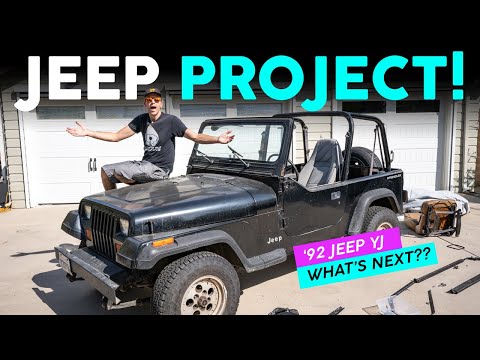 My Jeep Wrangler YJ is Finally Getting Some Attention!