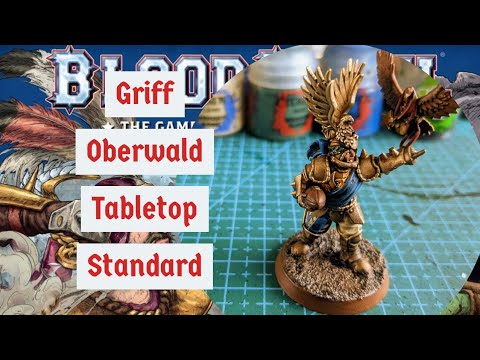 How to Paint Griff Oberwald - Part 1 "Tabletop" Bloodbowl
