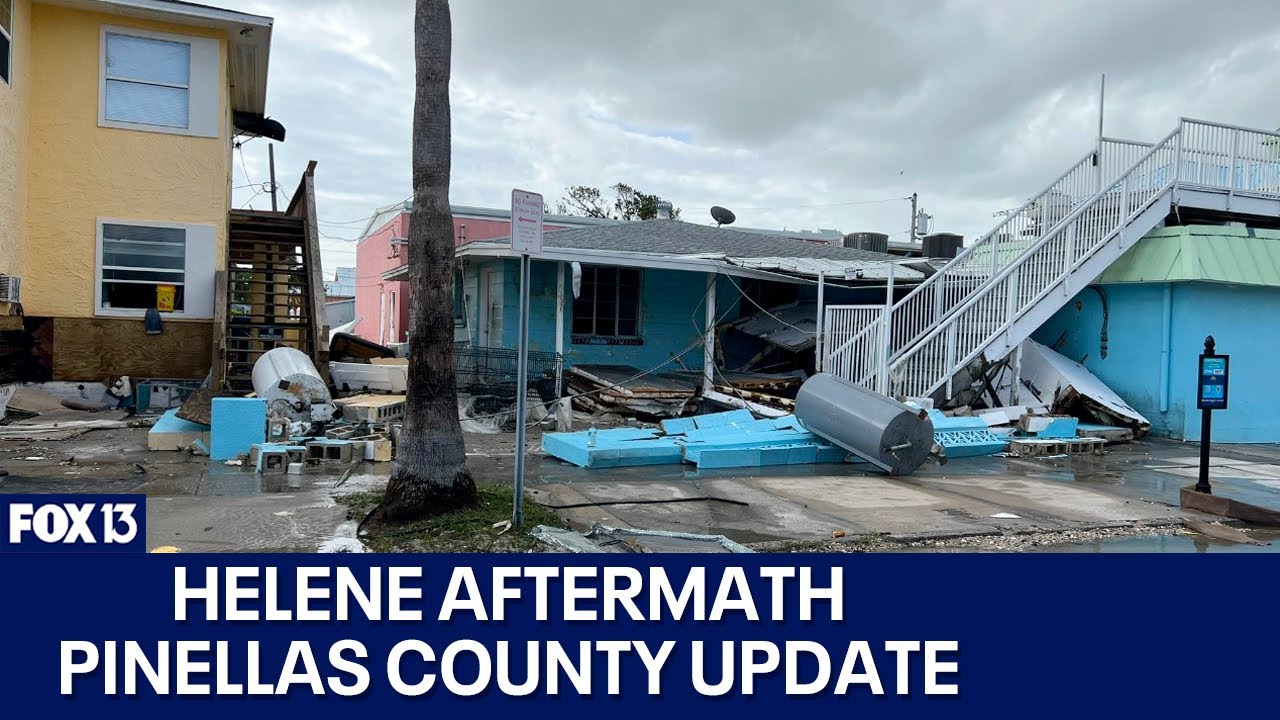 Pinellas County update on Hurricane Helene recovery