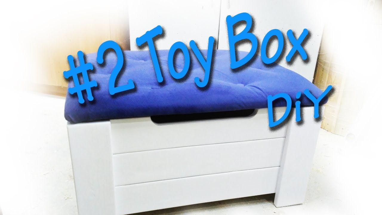 Skrzynka na zabawki z taniego drewna DiY