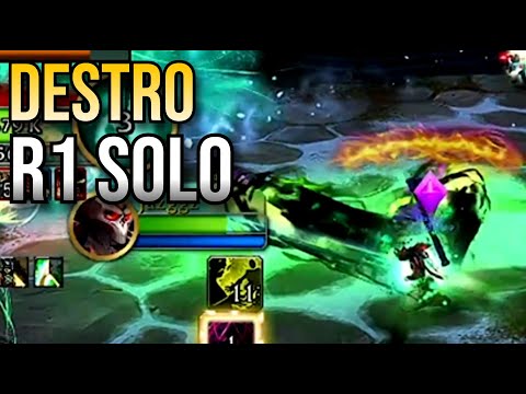 DESTRUCTION WARLOCK |  R1 SHUFFLE GAMES | WoW Arena