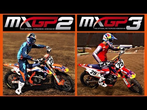 Marvin Musquin #25 | MXGP 2  VS  MXGP 3 | NEW MOD 2017
