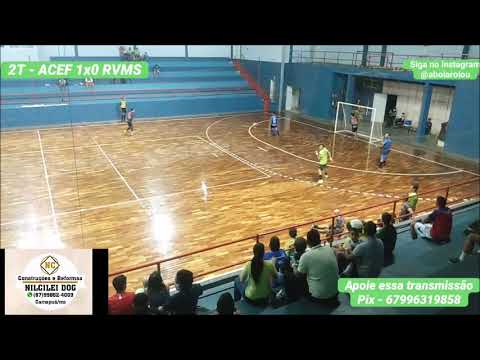 Após dar passe para gol, Marcinho Souza perde sem goleiro em amistoso entre ACEF Coxim e RVMS