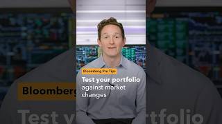 Bloomberg Pro Tips: Test your portfolio against market changes with th