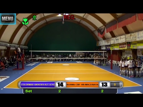 Play Off B1F gara3  COLORMAX-SIKKENS ALTINO (CH) vs ROANA CBF HR MACERATA