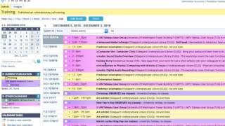Log Into and Navigate Your UW Event Calendar Account
