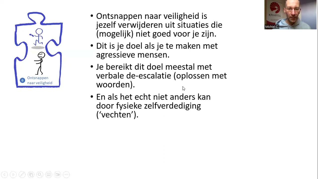 Ontsnappen naar veiligheid