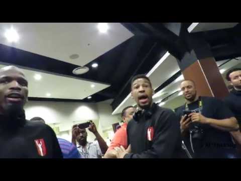 Tony Harrison And Willie Nelson Fight At PBC on NBC Press Conference