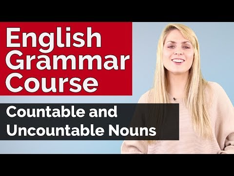English Grammar Course Countable and Uncountable Nouns #5
