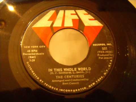 Killer Doo Wop Ballad - The Centuries - In This Whole World