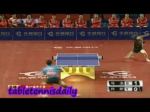 China Trials 2010 - Ma Long vs Xu Xin (HD Version)