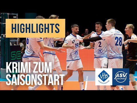 VfB Friedrichshafen - ASV Dachau | Highlights Volleyball Bundesliga