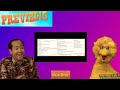 Sesame Sings Karaoke 2003 Telly Monster Edition 2025 DVD Previews Menu