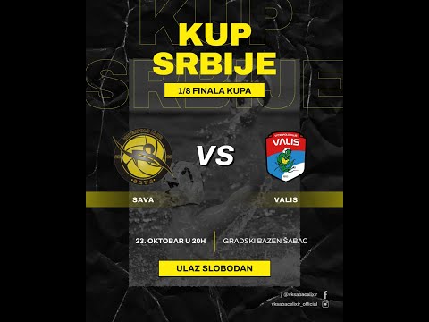 VK Sava - VK Valis | 1/8 finala Kupa Srbije