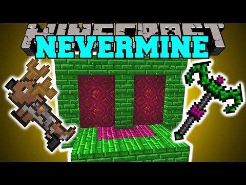 Minecraft: NEVERMINE MOD (14 DIMENSIONS OF PURE EPICNESS!) Mod Showcase