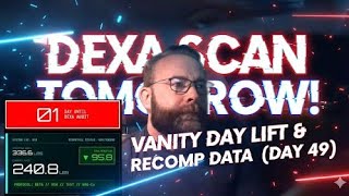 Retatrutide Vlog: Vanity Day Lift & DEXA Scan Tomorrow (Day 49)