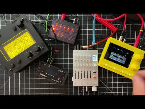 Wandering thoughts and pixels - with MT32-pi, norns “pixels”, TX-6, 1010music lemondrop