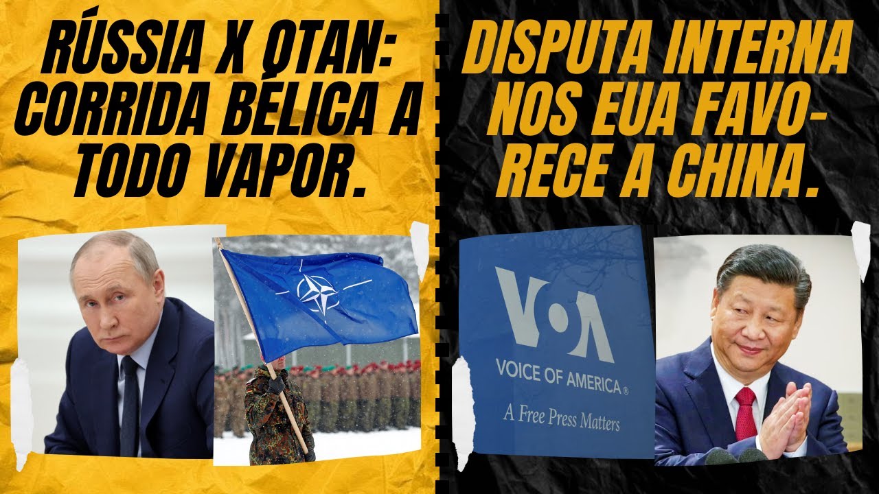 Russia vs. NATO: war race in full swing. / Internal dispute in the US favors China.