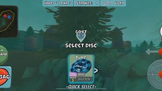 Disc Golf Valley - gameplay - lefty round