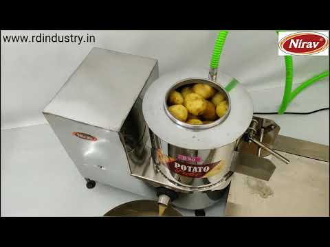 Potato Washer & Peeling Machine videos