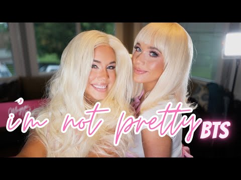I'm Not Pretty Music Video BTS!!!